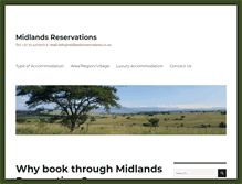 Tablet Screenshot of midlandsreservations.co.za